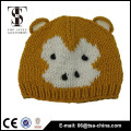 Дизайн обезьяны вязание красочные шляпу ребенка